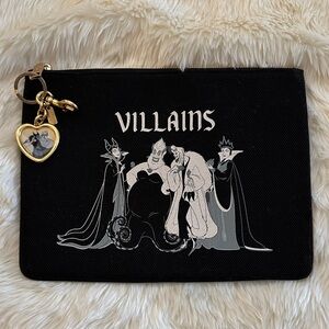 Coach Black Villains Clutch & Keychain